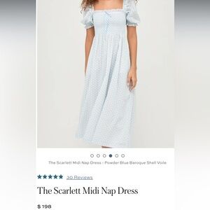 Hillhouse Scarlett Midi Nap Dress